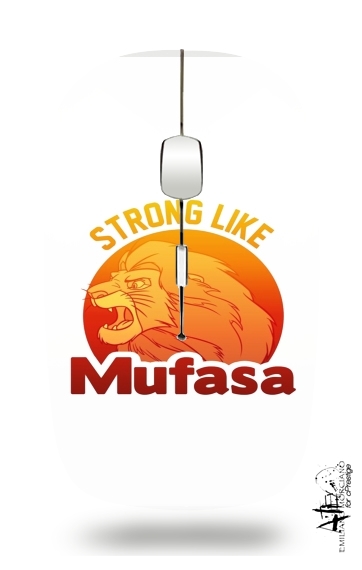  Strong like Mufasa voor Draadloze optische muis met USB-ontvanger