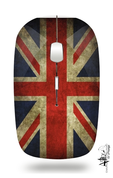  Old-looking British flag voor Draadloze optische muis met USB-ontvanger