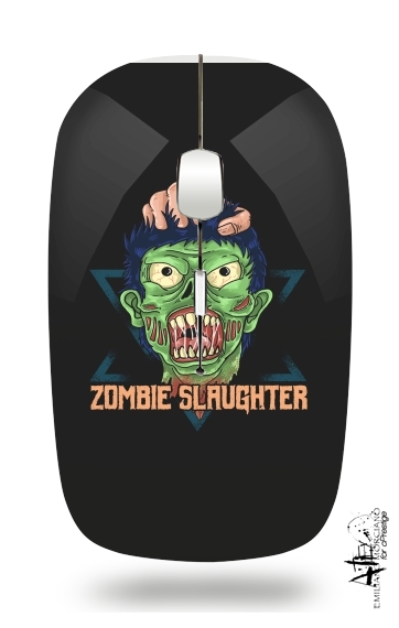  Zombie slaughter illustration voor Draadloze optische muis met USB-ontvanger