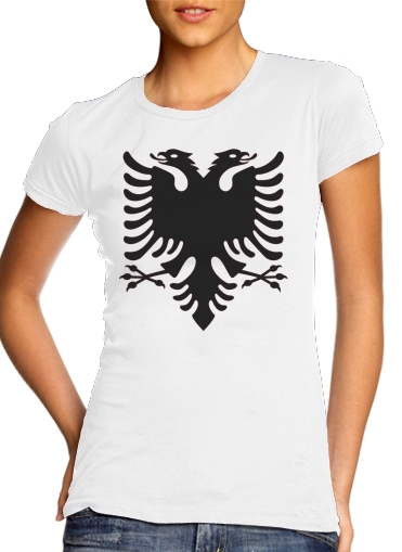  Albanie Painting Flag voor Vrouwen T-shirt