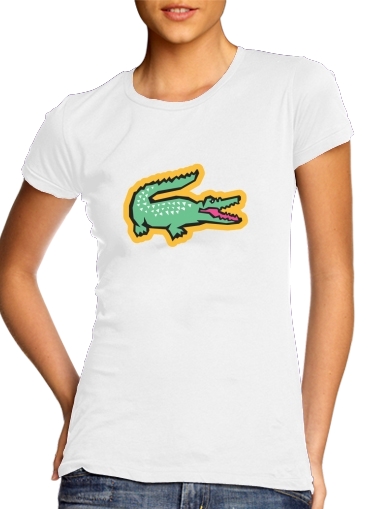  alligator crocodile lacoste voor Vrouwen T-shirt