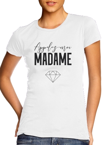  Appelez moi madame Mariage voor Vrouwen T-shirt