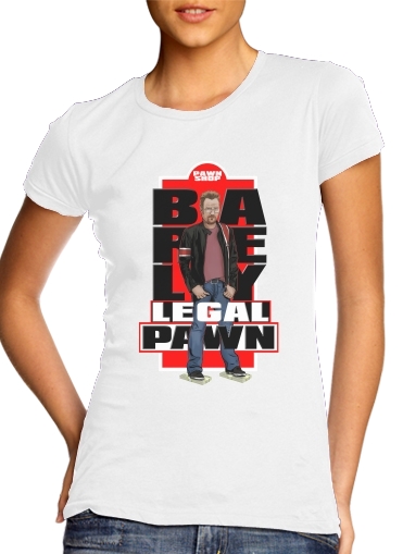  BARELY LEGAL PAWN voor Vrouwen T-shirt