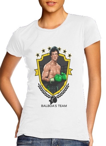  Boxing Balboa Team voor Vrouwen T-shirt