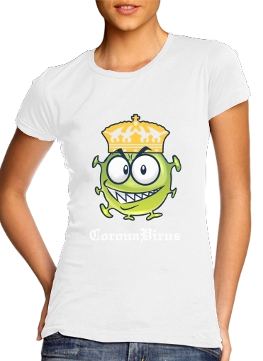  Corona Virus voor Vrouwen T-shirt