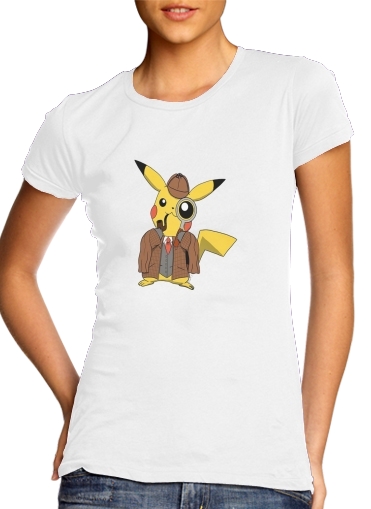  Detective Pikachu x Sherlock voor Vrouwen T-shirt