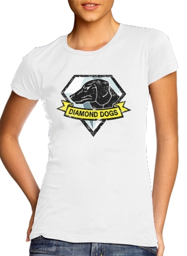  Diamond Dogs Solid Snake voor Vrouwen T-shirt