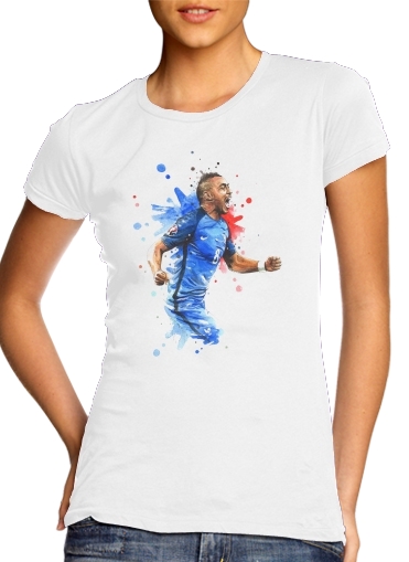  Dimitri Payet Fan Art France Team  voor Vrouwen T-shirt