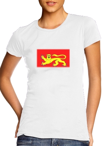  Drapeau Normand voor Vrouwen T-shirt