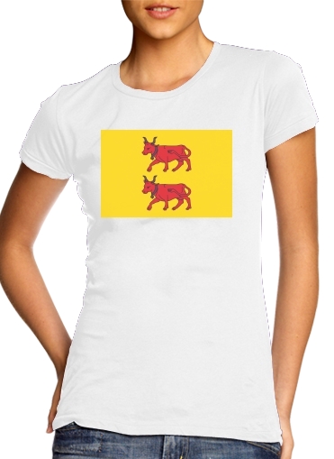  Drapeau Province du Bearn voor Vrouwen T-shirt