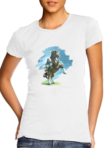  Epona Horse with Link voor Vrouwen T-shirt