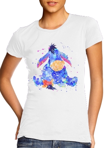  Eyeore Water color style voor Vrouwen T-shirt