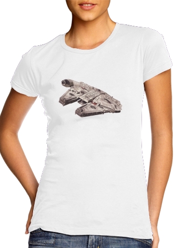  Falcon Millenium voor Vrouwen T-shirt