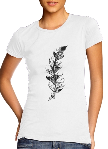  Feather voor Vrouwen T-shirt
