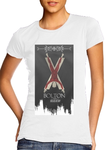  Flag House Bolton voor Vrouwen T-shirt