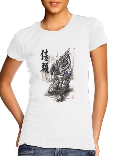  Garrus Vakarian Mass Effect Art voor Vrouwen T-shirt