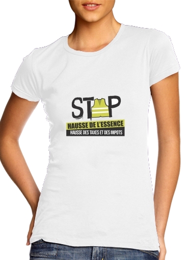  Gilet Jaune Stop aux taxes voor Vrouwen T-shirt
