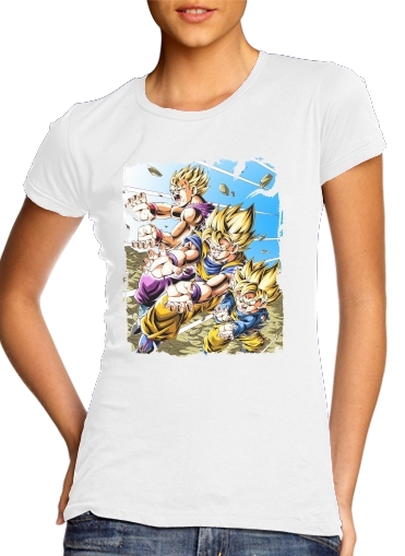  Goku Family voor Vrouwen T-shirt