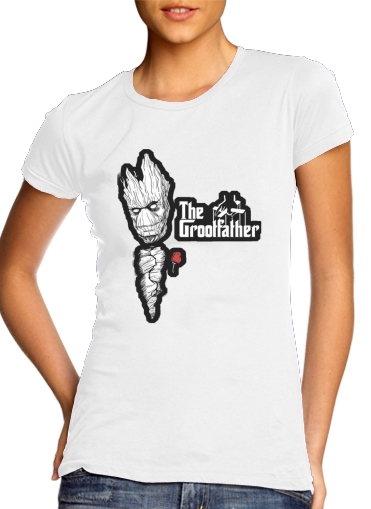  GrootFather is Groot x GodFather voor Vrouwen T-shirt