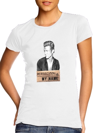  James Dean Perfection is my name voor Vrouwen T-shirt