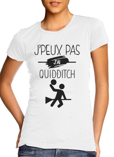  Je peux pas jai Quidditch voor Vrouwen T-shirt