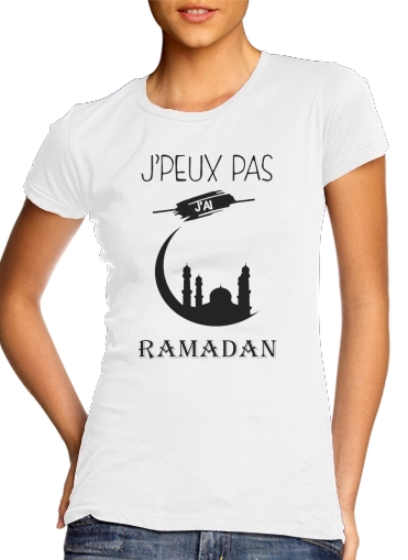  Je peux pas jai ramadan voor Vrouwen T-shirt