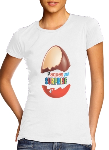  Joyeuses Paques Inspired by Kinder Surprise voor Vrouwen T-shirt