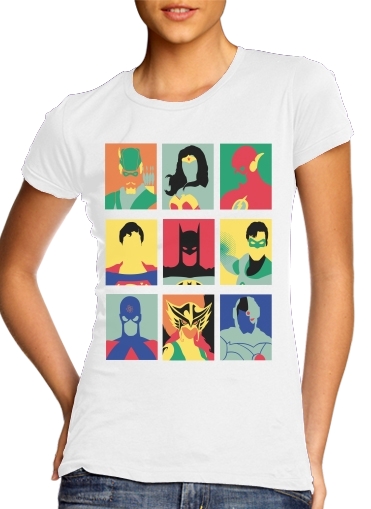  Justice pop voor Vrouwen T-shirt