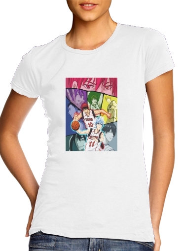  Kuroko no basket Generation of miracles voor Vrouwen T-shirt