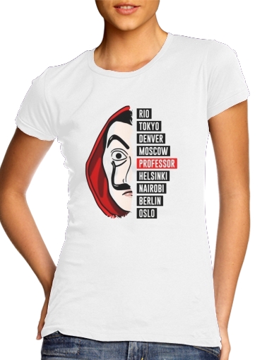  La casa de papel Dali voor Vrouwen T-shirt