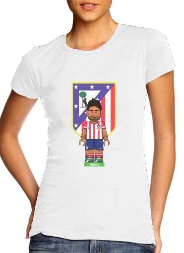  Lego Football: Atletico de Madrid - Diego Costa voor Vrouwen T-shirt