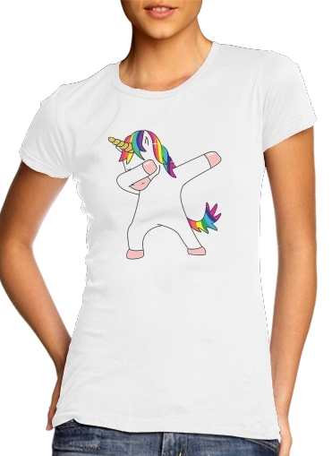  Dance unicorn DAB voor Vrouwen T-shirt