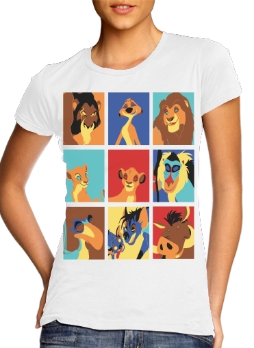  Lion pop voor Vrouwen T-shirt