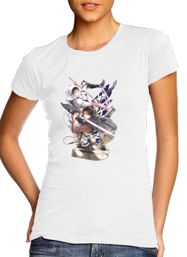  Livai Attack on Titan voor Vrouwen T-shirt