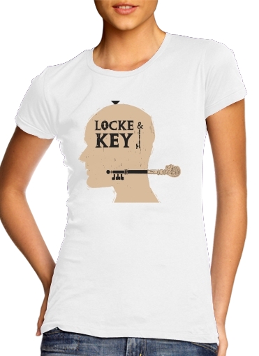  Locke Key Head Art voor Vrouwen T-shirt