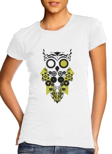  Mechanic Owl voor Vrouwen T-shirt