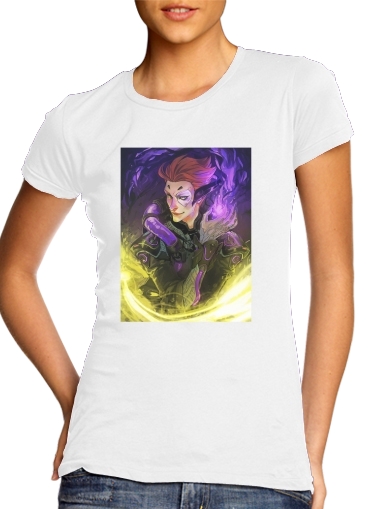  Moira Overwatch art voor Vrouwen T-shirt