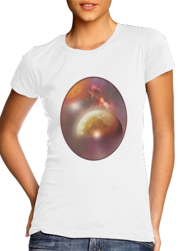  New Solar System voor Vrouwen T-shirt