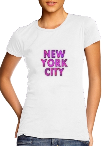  New York City - Broadway Color voor Vrouwen T-shirt