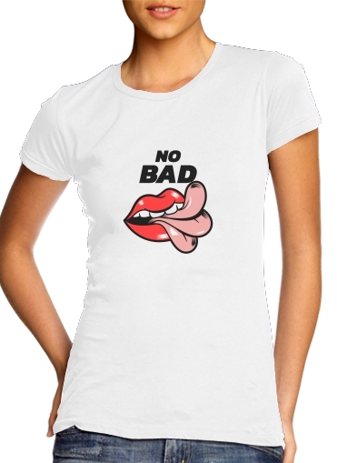  No Bad vibes Tong voor Vrouwen T-shirt
