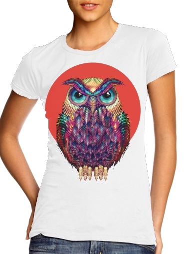  Owls in space voor Vrouwen T-shirt