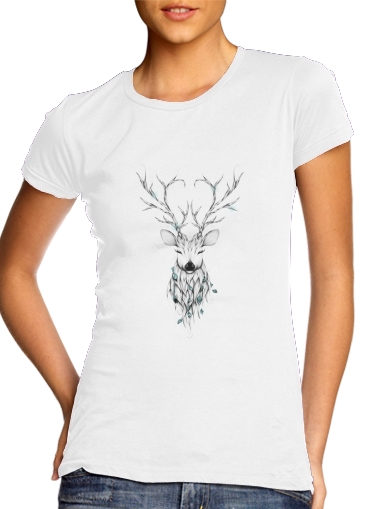  Poetic Deer voor Vrouwen T-shirt