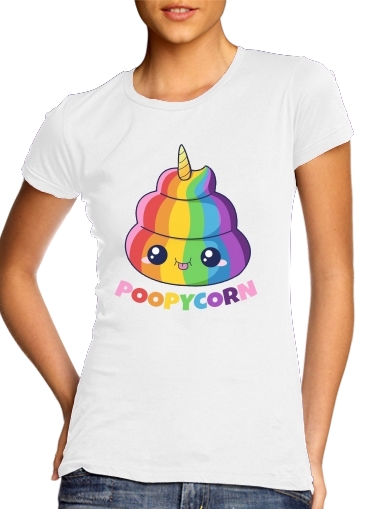  Poopycorn Caca Licorne voor Vrouwen T-shirt