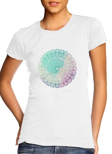  RAINBOW CHIC MANDALA voor Vrouwen T-shirt