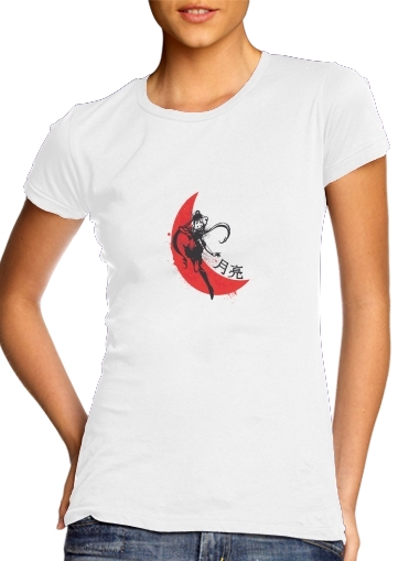  RedSun : Moon voor Vrouwen T-shirt