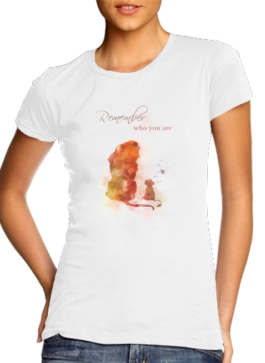  Remember Who You Are Lion King voor Vrouwen T-shirt