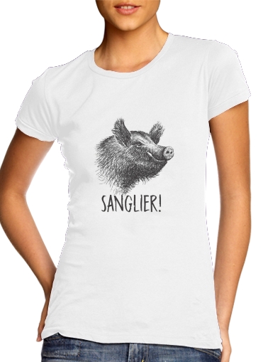  Sanglier French Gaulois voor Vrouwen T-shirt