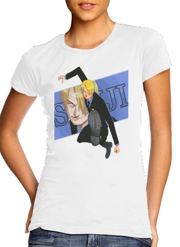  Sanji the pirat smoker voor Vrouwen T-shirt