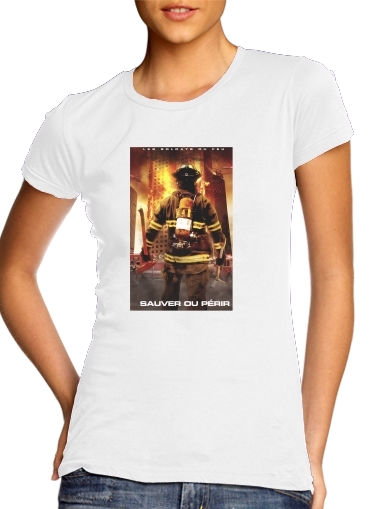  Save or perish Firemen fire soldiers voor Vrouwen T-shirt