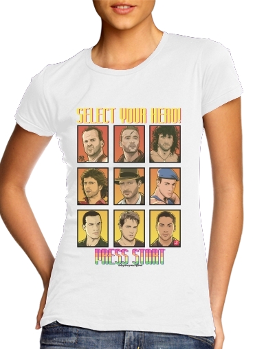  Select your Hero Retro 90s voor Vrouwen T-shirt